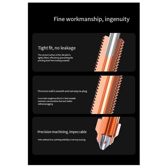 High-Flow Printing Upgraded Nozzle 0.4 0.6 0.8MM K1C Quick-Swap Nozzle for K1 Max V3 3D Printer Hot