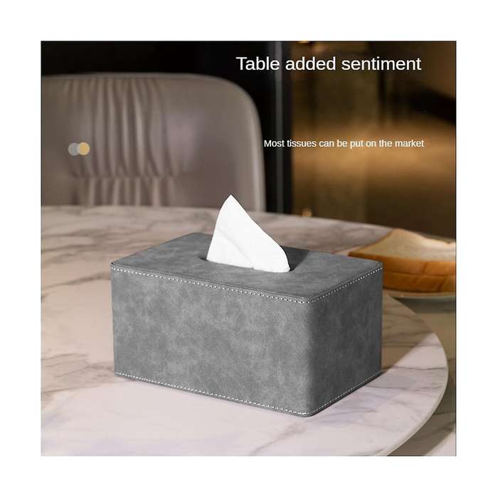 Highend Tissue Box Holder Paper Box, Facial Bathroom Dresser Office Automotive Decoration