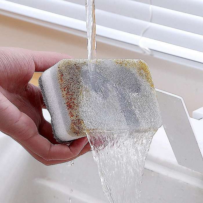 Highly Efficient Scouring Pad Dish Cloth Cleaning Brush Kitchen Rags Strong Decontamination Dish Tow