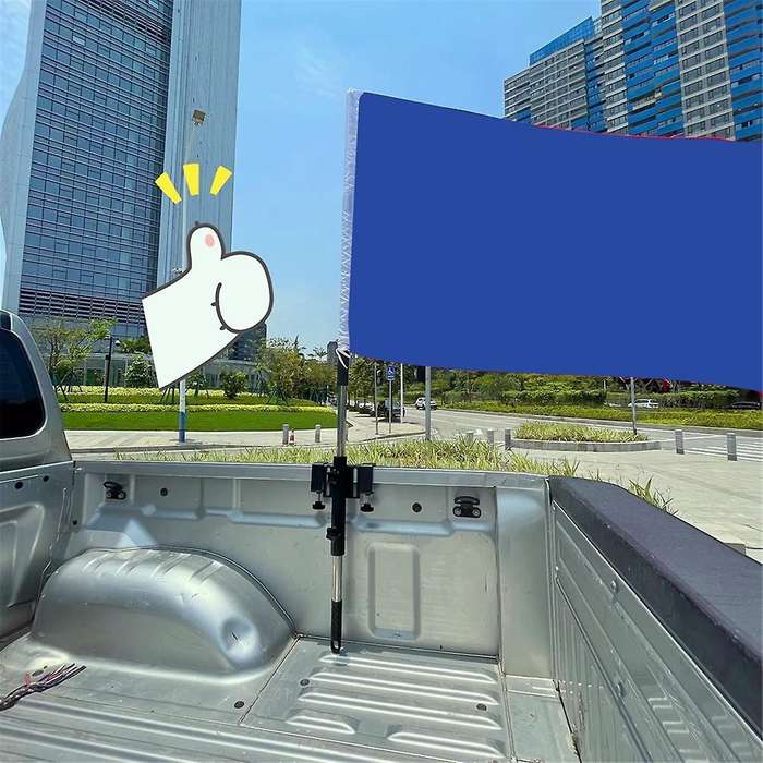 Hitch Flag Pole Holder - Flagpole Hitch Mount Universal Fit for Trailer Truck Rv Pickup - Flag Pole