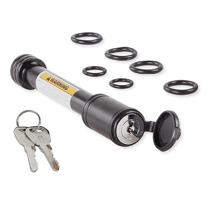 Hitch Receiver Pin Lock, Trailer Receiver Lock, with 5/8inch Pin for 2-1/2inch Receiver