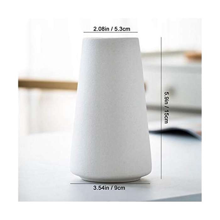 Home Ceramic Vase Decoration Decoration Hidden Luo Ceramic Flower Arrangement Dried Flower Lu Bao Mi
