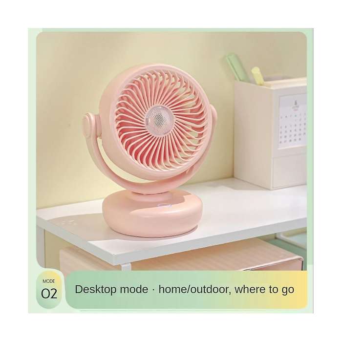 Home Office Camping Multi-functional Portable Fan Night Lighting Can Be Hung with Three-speed Usb F