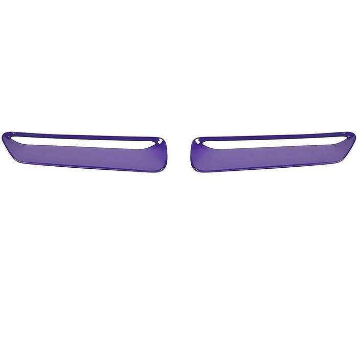 Hood Air Conditioner Air Outlet Trim Exterior Accessories for 2015-2020, ABS Purple