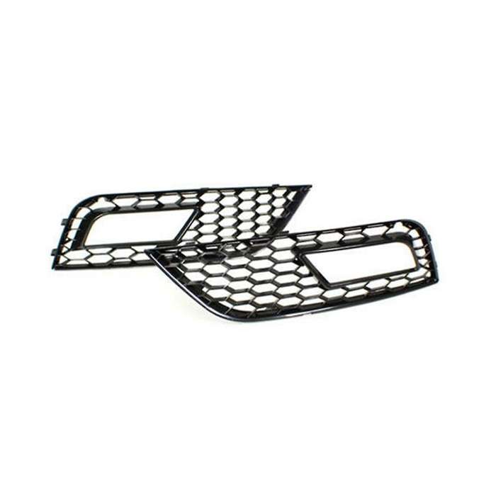 Honeycomb Mesh Fog Light Frame Air Intake Grille Fog Light Grille Automobile for A4 B8.5 2013-2016