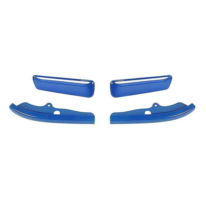 Hood Air Outlet Front Bumper Lip Splitter Protector Cover Trim for 2015-2024 Accessories,A