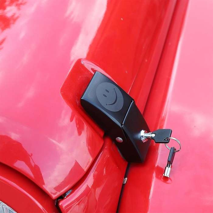 Hood Latches Locking Hood Catch Kit for Wrangler JK 2007-2017 JL JLU 2018-2021 JT 2020, Smile