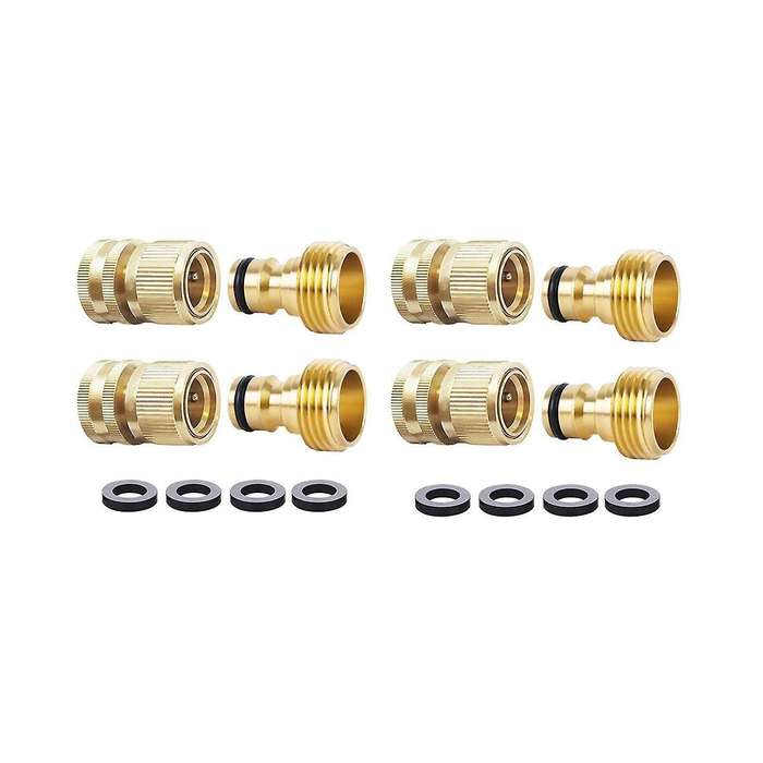 Hose Quick Connector Water Hose Qucik Connect Garden Hose Connectors Brass Hose Connectors Water Qu