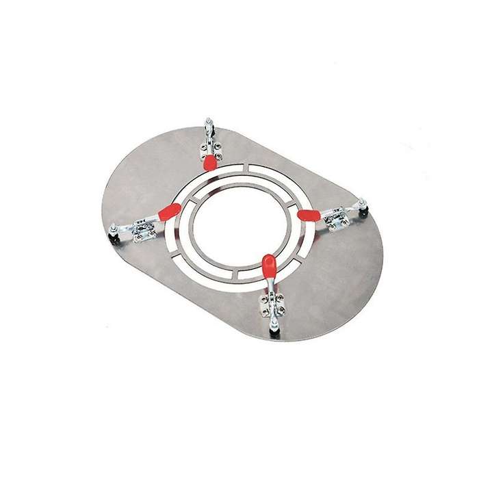 Hot Tent Stove Jack Stainless Steel with Chimney Hole Firewood Stove for Tent Cooking Fireplace Out