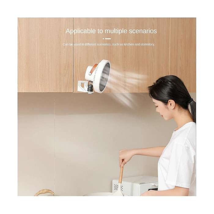 Household Wall-mounted Small Fan Charging Multi-functional Rechargeable Fan Portable Shaking Electr