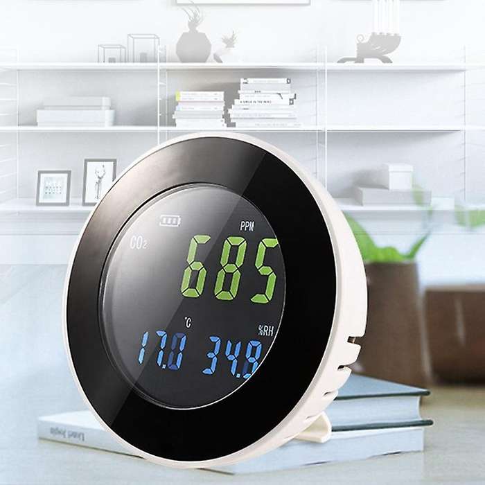 HT-501 CO2 Monitor TFT Color Screen Household Smart Portable Carbon Dioxide, Temperature and Humidit