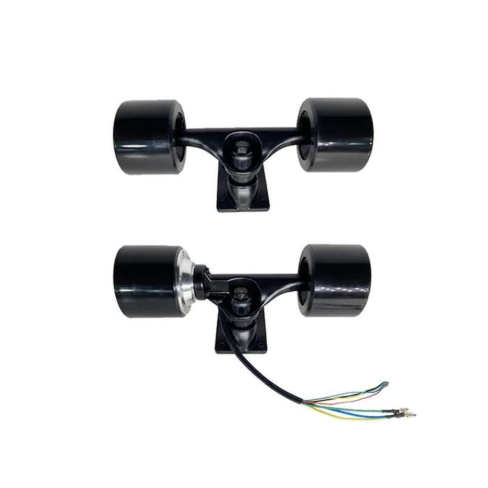 Hub Motor Four-wheel Electric 6-inch Aluminum Alloy Bridge Assembly for 74 Flange