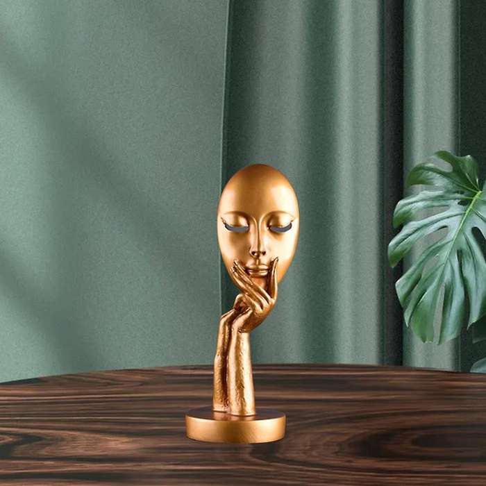Human Meditators Lady Resin Statues,sculpture Art Crafts,figurine Home Decorative Display,blue