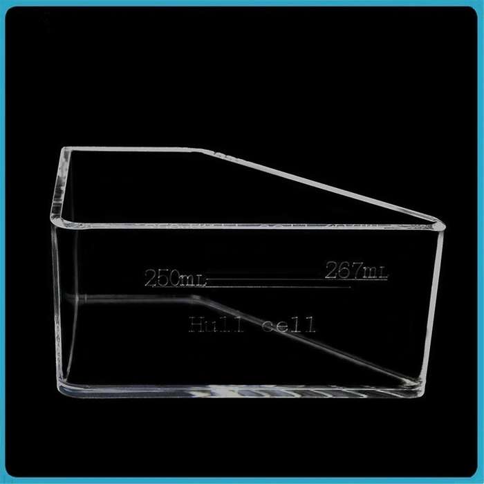 Hull Cell Plating Testing Equipment Subordinate Hough Groove 267Ml Double Scale Line Hough Groove