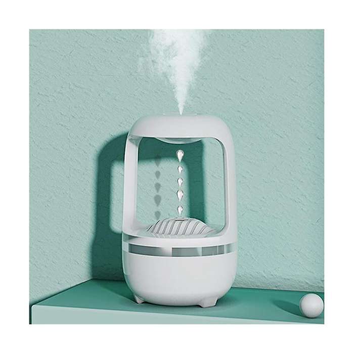 Humidifier Household Desktop with Anti-gravity Water Drop Rising Diffuser New Smart