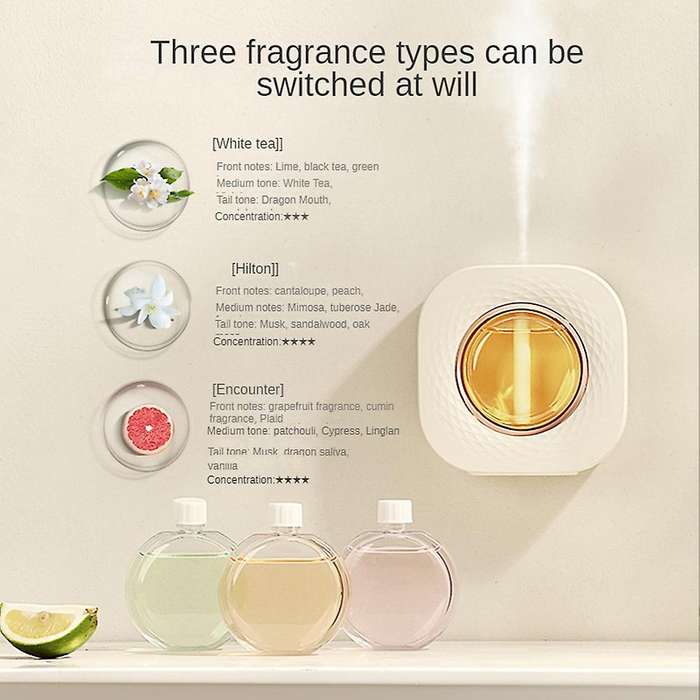 Humidifier Wall-mounted Diffuser to Deodorize Fragrance Machine Automatic Spray Machine Home Applia