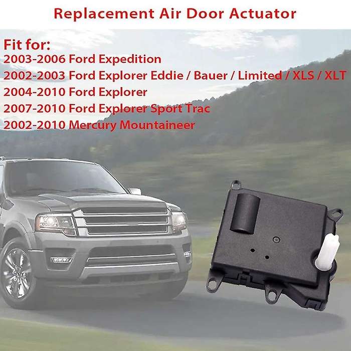 HVAC Heater Blend Door Actuator 604-209 -1744 1L2H19E616CD for 2002-2010 Explorer,2003-2006 Expediti
