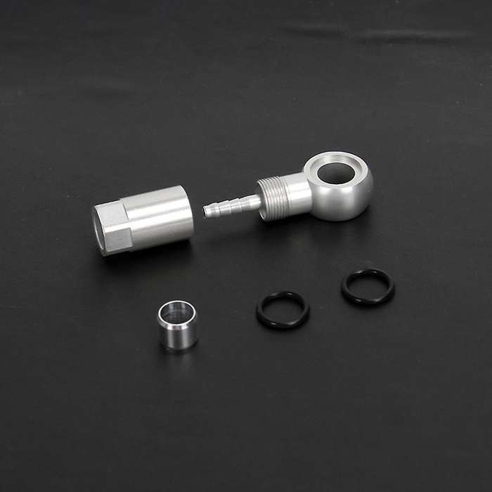 Hydraulic Brake Hose Fittings Hose Valve Olive Head for XTR,Red