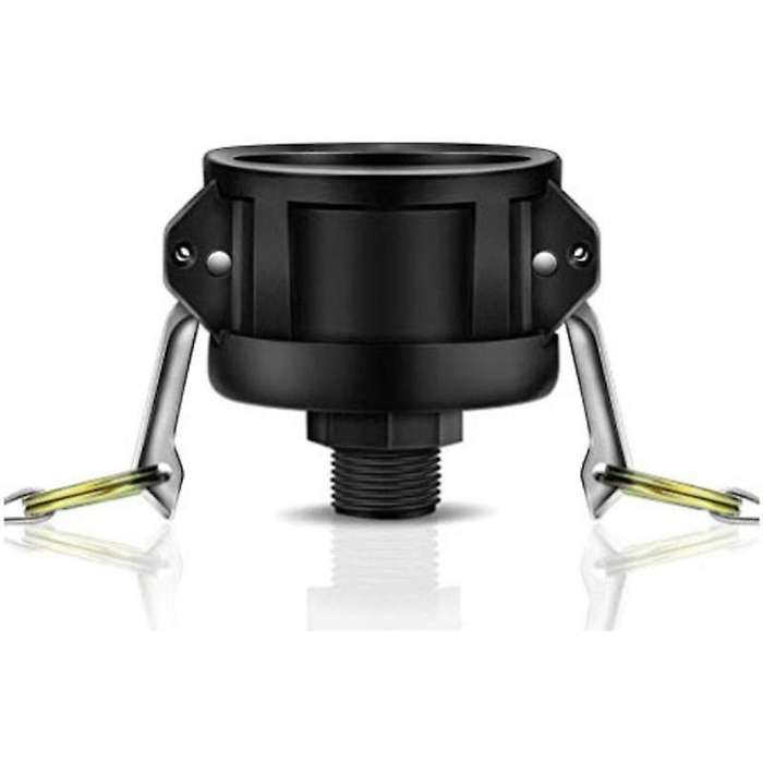 Ibc Tote Fittings for 275 330 Gallon Tote Tank-2 Inch Cam Lock Fittings-for 3/4 Inch Male Garden Th