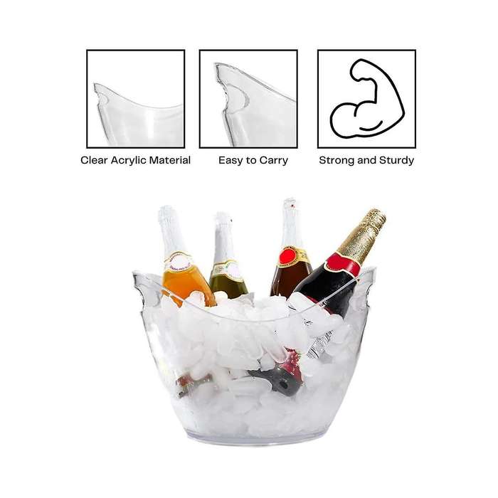 Ice Bucket for Cocktail Bar Bar Supplies Ice Tub Champagne Bucket Ice Buckets for Parties
