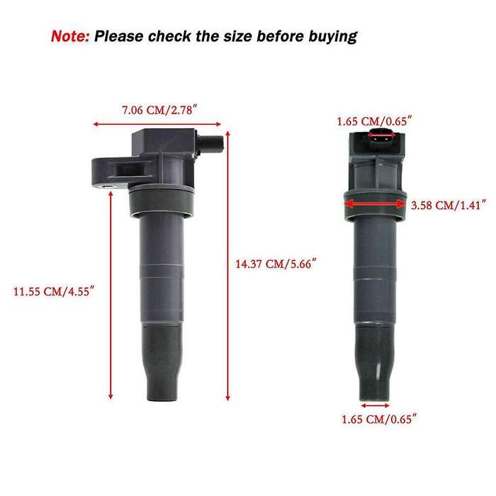 Ignition Coil and Spark Plug Set 2006-2015 for Sorento 3.3l 3.5l 3.8l 27301-3c000