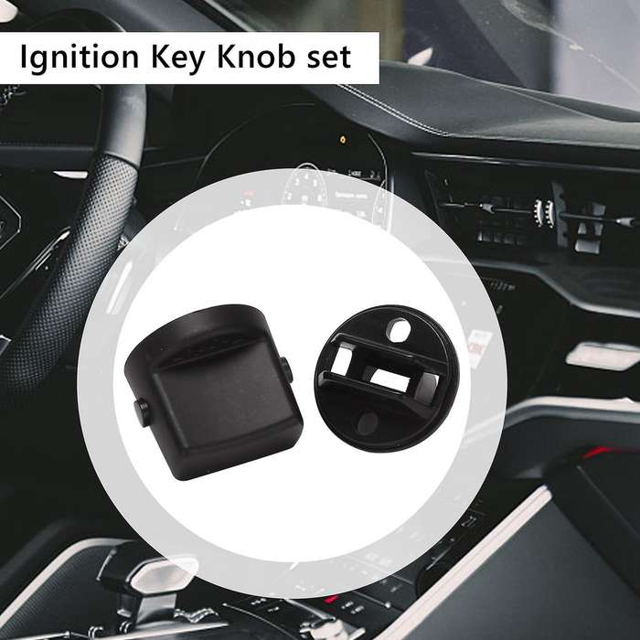 Ignition Key Knob Push Turn Switch Key Ignition Knob Set for Keyless Entry Mazda Speed 6 Cx7 Cx9 Re