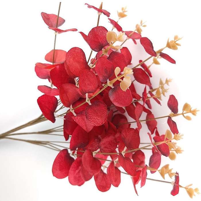Imitation Eucalyptus Put Bundle Money Leaf Decoration Bouquet Home Office Farmhouse Wedding Table Ce
