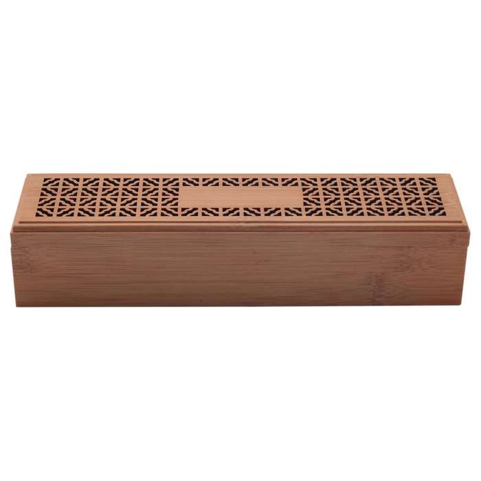 Incense Burner Incense Stick Holder with Drawer Joss-Stick Box Hollow Aromatherapy Lying Censer for