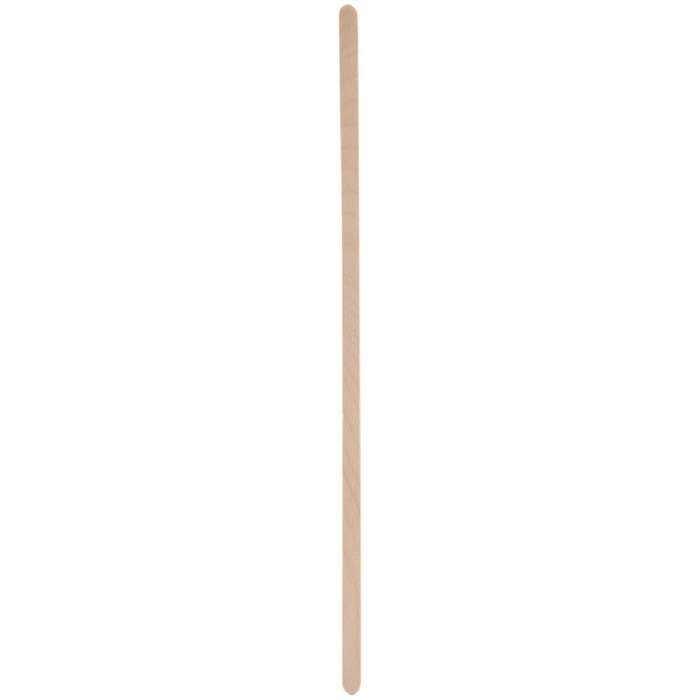 Individually Wrapped Wood Coffee Stir Sticks 7.5inch- 500 Pack Round End, Friendly Stirrers for Dri