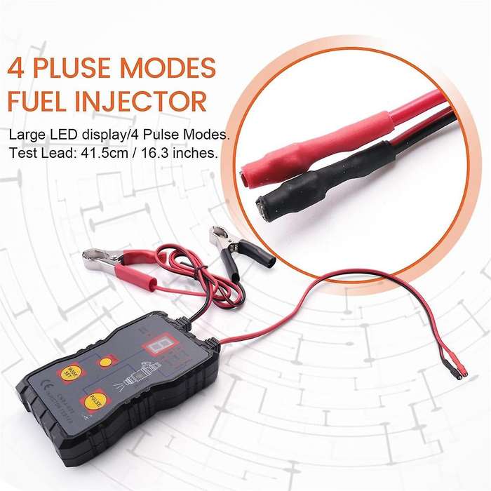 Injector Cleaner Professional Car Fuel Injector Tester Fuel System Scan Tool 4 Pluse Mode Automotiv
