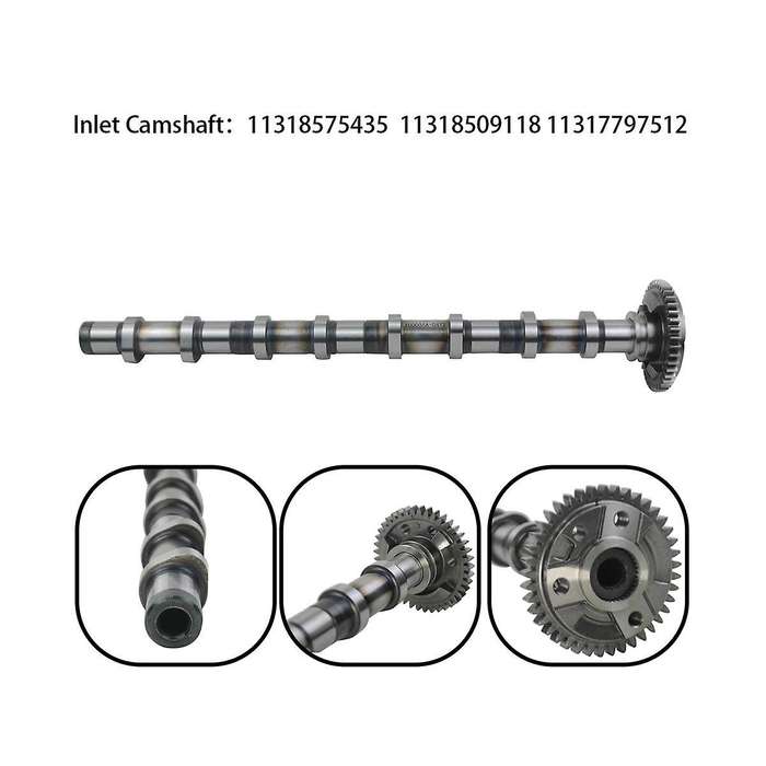 Inlet Camshaft for E81 E87 F20 E36 E46 F10 F11 E90 F30 F34 E92 E93 11318575435,11318509118,11317797