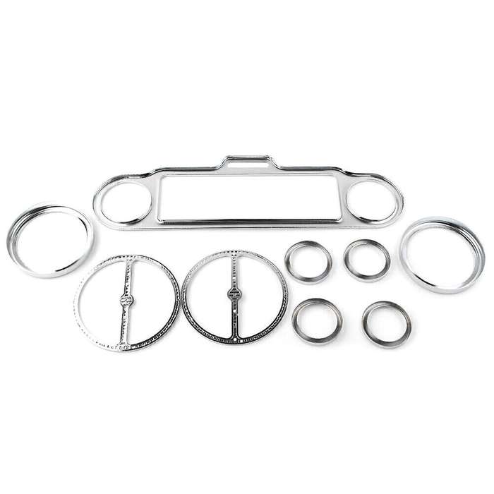 Inner Fairing Stereo Gauge Speaker Covers for Touring Street Glide Trike Models 1996-2013
