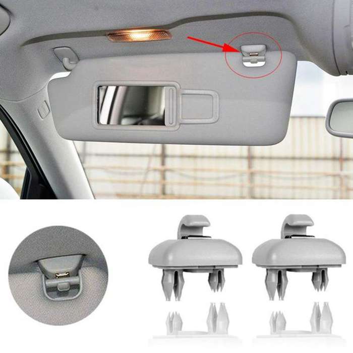 Install Visor Interior Visor Hook Bracket for  A1 A3 A4 A5 Q3 Q5 8u0857562