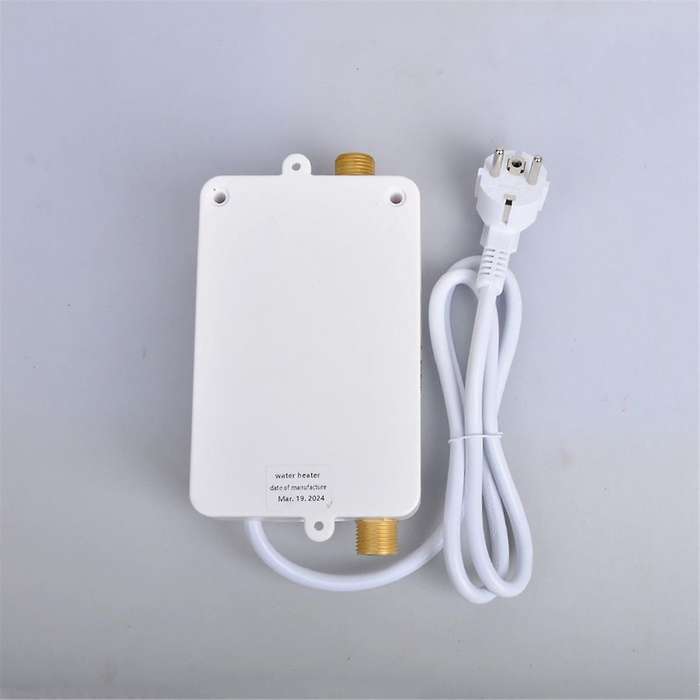 Instant Water Heater 3800W Mini Electric Tankles Hot Water Heater Digital Display for Bathroom Kitch