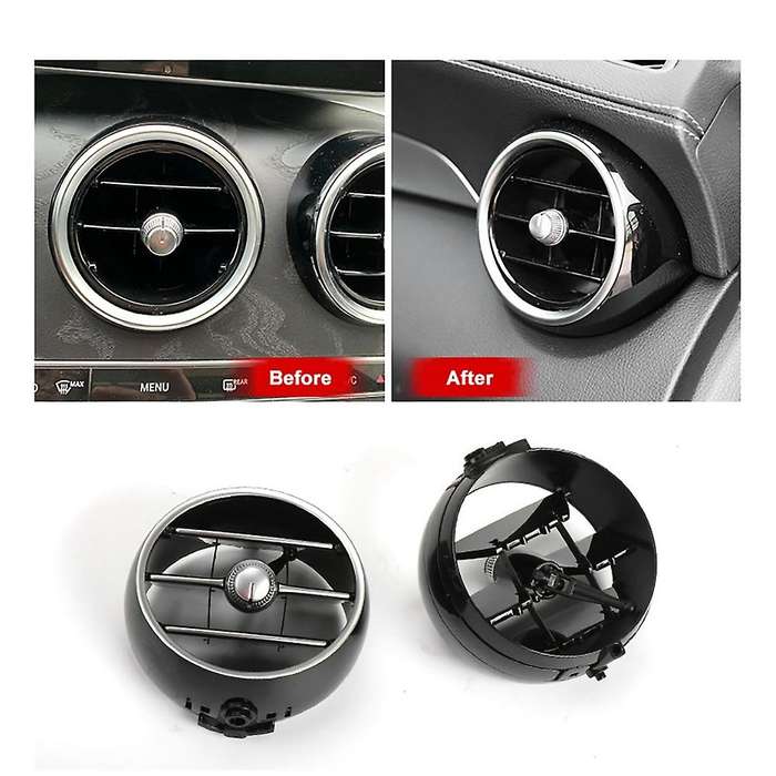 Instrument Desk Air Conditioning Rear Outlet Tuyere A/C Folding Fittings for C Class W205 GLC W253 1