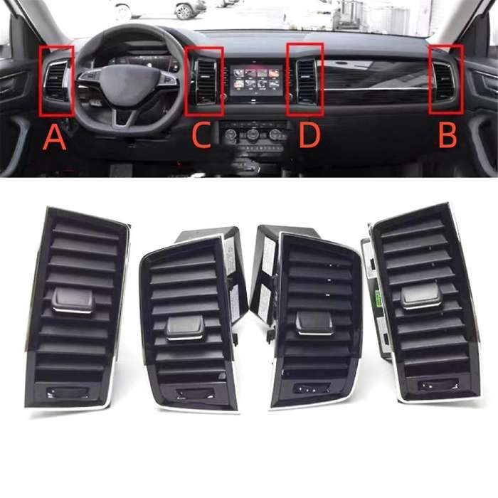 Instrument Panel Right Air Conditioning Outlet Air Conditioning Vents for 2016-2022 565820952 D