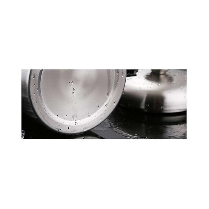 Insulated Ice Bucket with Lid Double Walled Ice Bucket with Ice Tongs Compartment Ice-cube Containe