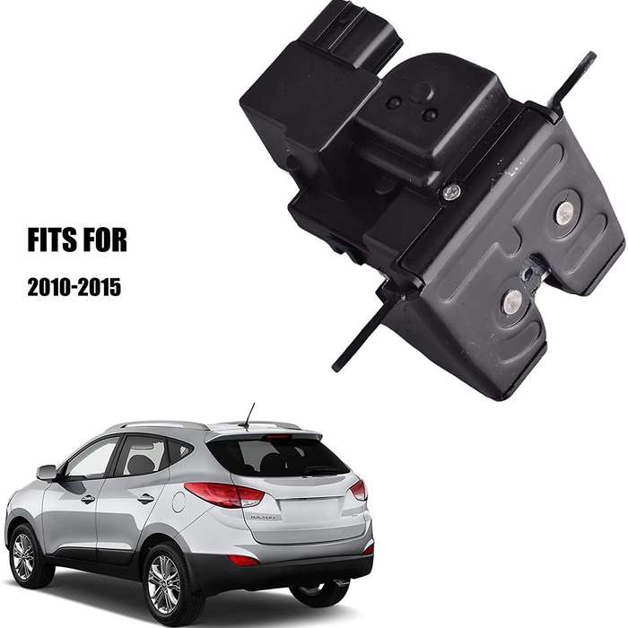Integrated Lock Latch Assembly Compatible for 10-15 Rear Trunk Lid Replace Door Lock 81230-1H300