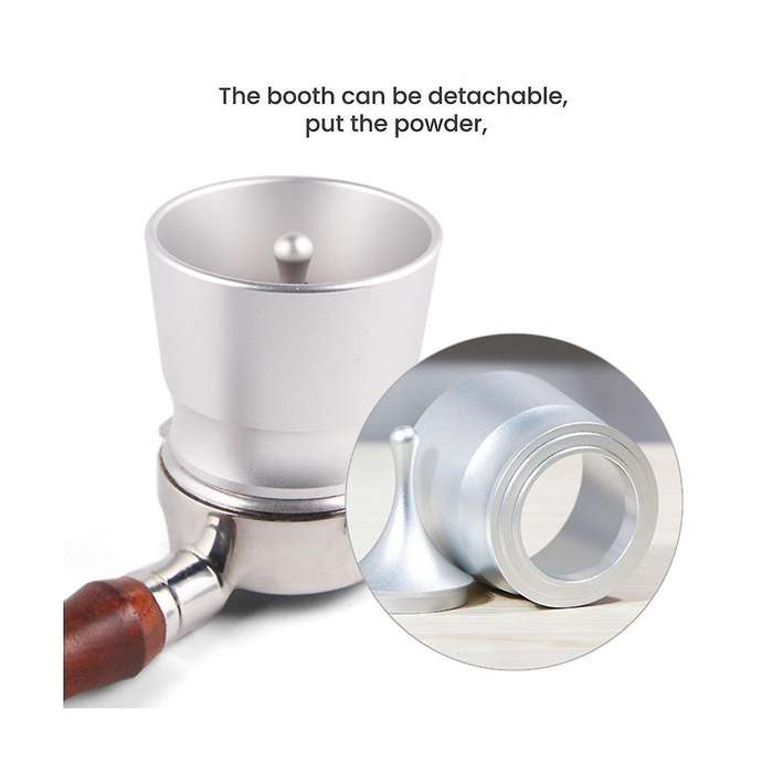 Intelligent Dosing Ring 58mm Espresso Barista Powder Picker for Ek43 Grinder Brewing Bowl Cup Coffe