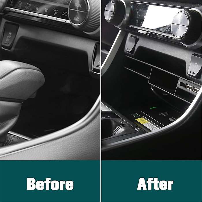 Interior Accessories Center Console Organizer for 2019-2021 Center Console Storage Box Tray with Dua