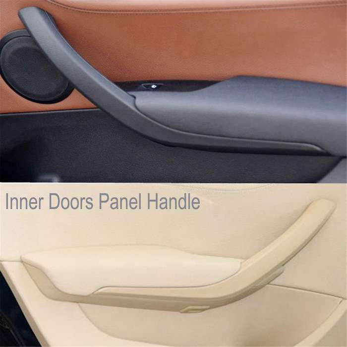 Interior Door Handle Cover Door Armrest Panel Trim Cover for X1 E84 2010-2016 51412991777,5141299177