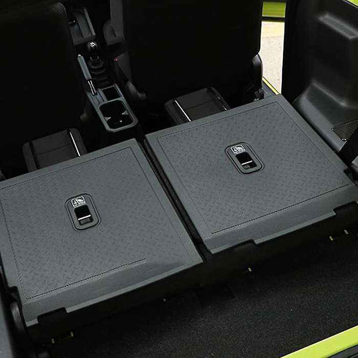 Interior Mouldings Carbon Fiber Car Rear Row Both Sides Decoration Cover Stickers for Jimny 2019+ Bl