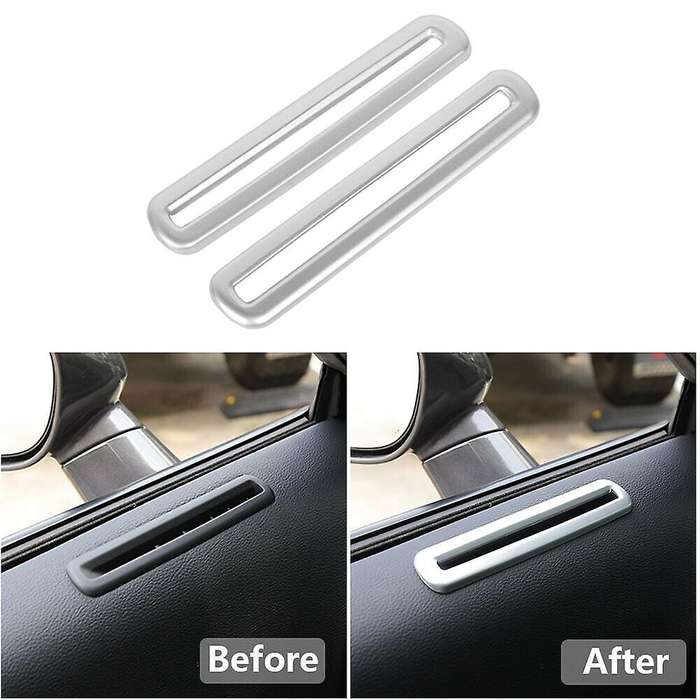 Interior Mouldings for 2015+ Side Door Air Vent Cover Tirm Air Outlet Decoration Sticker