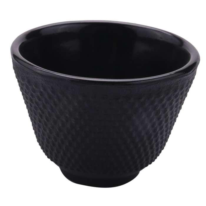 Iron Tea Cups Drinkware Handmade Kung Coffee Tools Health Care Polka Dot Iron Cup Iron Pot Retro C