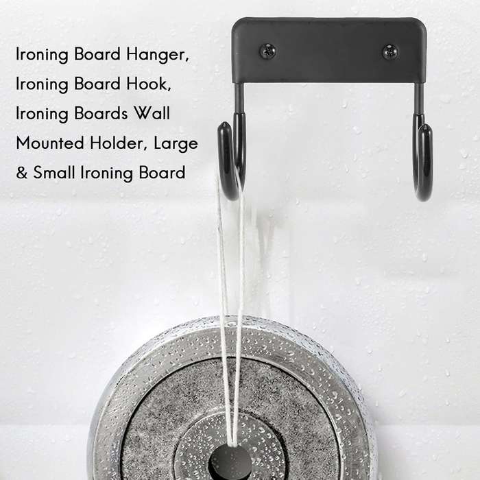 Ironing Board Hanger, Ironing Board Hook, Ironing Boards Wall Mounted Holder, & Small Ironing Board