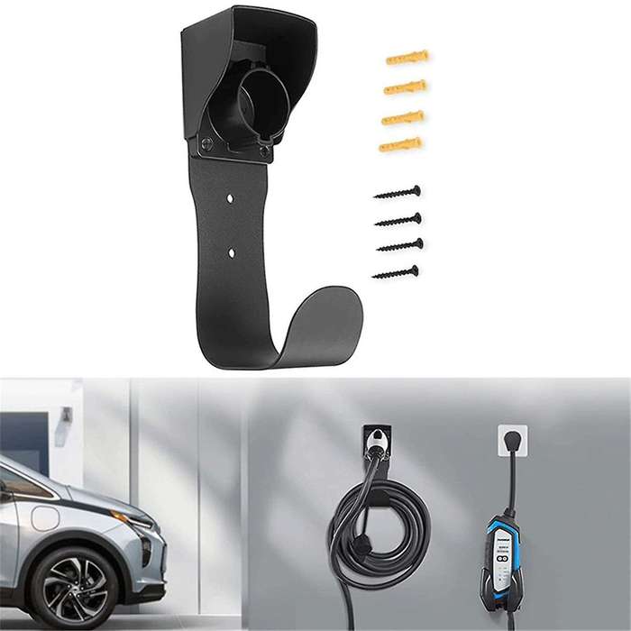 J1772 Ev Charger Holder Hook Sae J1772 Ev Charger Holder Wall Mount for J1772 Ev Charger Models Cha