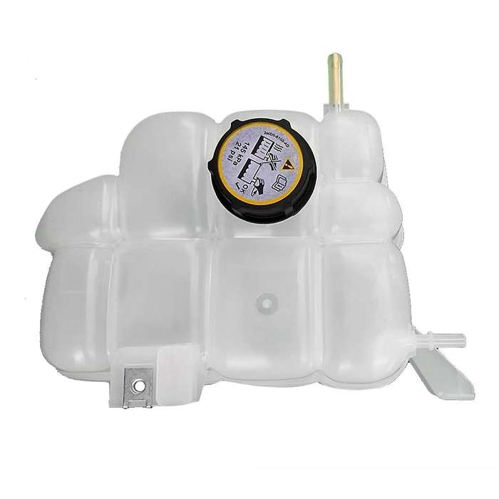 JB3G-8K218-AA Car Radiator Coolant Expansion Tank with Cap Iron Clamp Copper Pipe for 2011-2023 JB3G