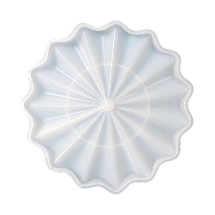 Jewelry Tray Fruit Bowl Silicone Tray Mold Epoxy Resin Mold Hollow Bowl Stone Silicone Mold