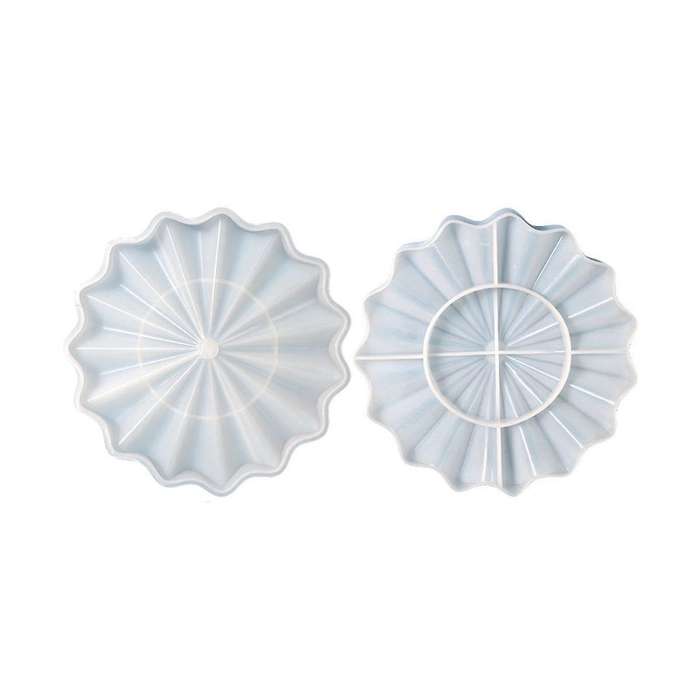 Jewelry Tray Fruit Bowl Silicone Tray Mold Epoxy Resin Mold Hollow Bowl Stone Silicone Mold