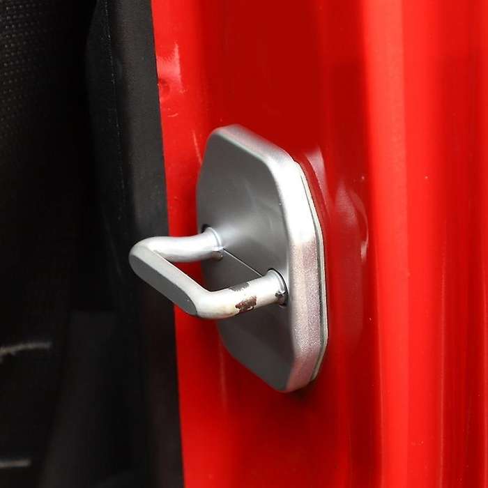 JK Door Lock Cover Buckle Decor Trim for JK 2007-2017 Door Locker Protector Cover Sticker